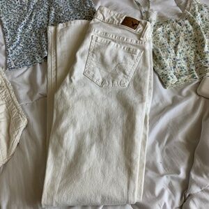 American Eagle White Denim Jeans